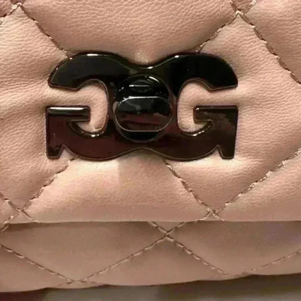 NWT GILDA PARIS GGH-521 Quilted Messenger Shoulder Bag in Blush - Picture 11 of 11